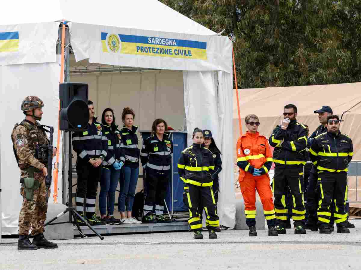 Pompieri e protezione civile insieme