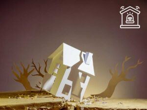 Casa che sta per crollare
